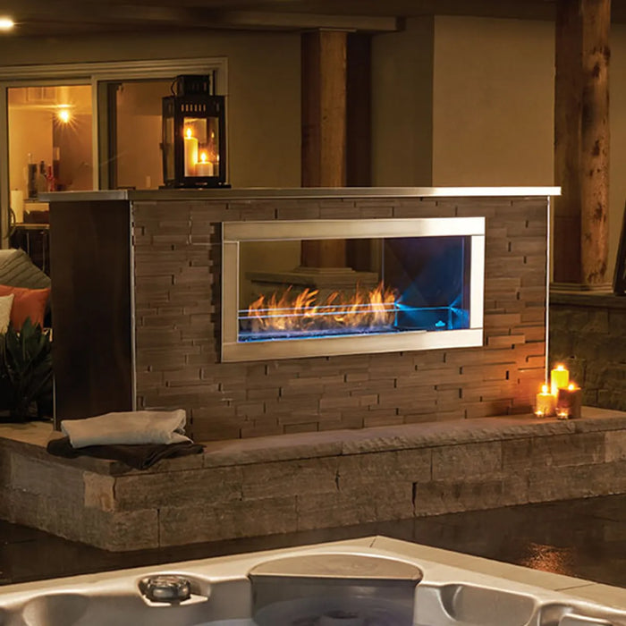 Napoleon Galaxy™ 51" See Through Outdoor Fireplace, Electronic Ignition