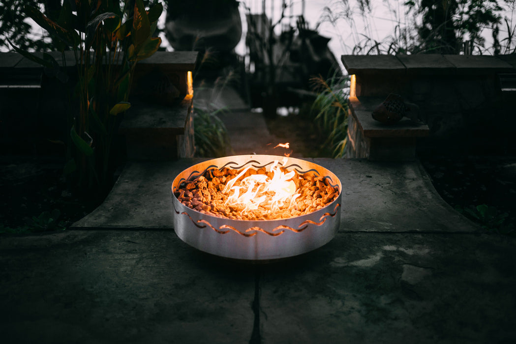 Fire Pit Art Fire Surfer Gas Fire Pit