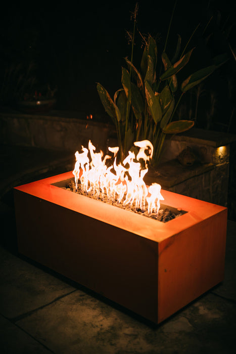 Fire Pit Art Linear 60" - 200K BTU Burner Gas Fire Pit