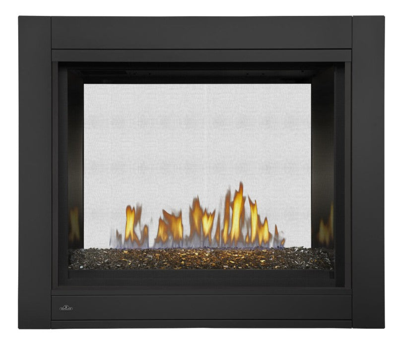 Napoleon Ascent™ Multi View See Through Direct Vent Fireplace With Glass Ember Bed