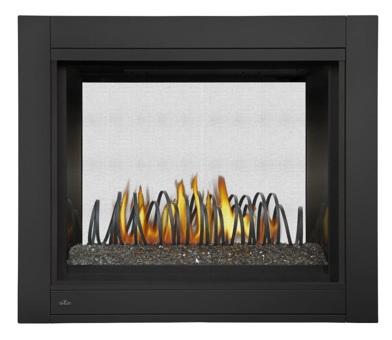 Napoleon Ascent™ Multi View See Through Direct Vent Fireplace With Glass Ember Bed