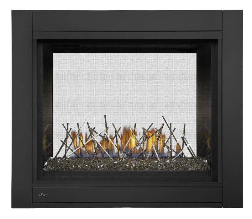 Napoleon Ascent™ Multi View See Through Direct Vent Fireplace With Glass Ember Bed