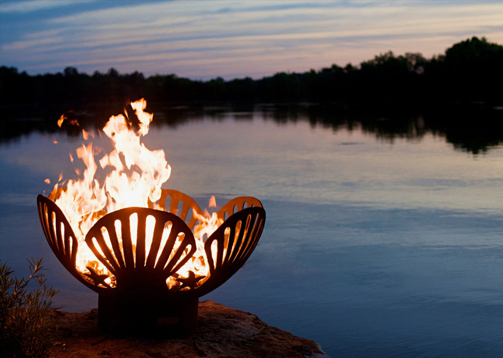 Fire Pit Art Barefoot Beach Wood Burning Fire Pit