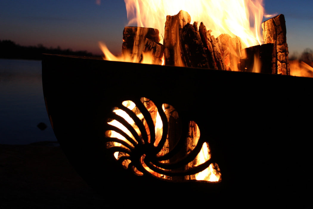 Fire Pit Art Beachcomber Wood Burning Fire Pit