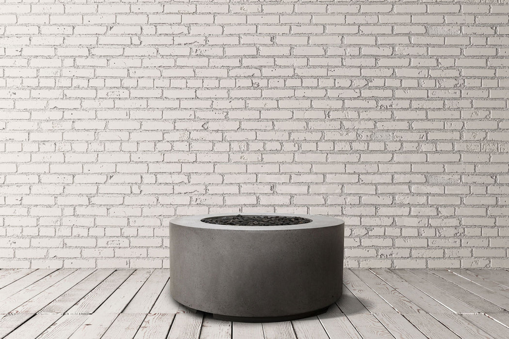 Prism Hardscapes Cilindro 36" Concrete Gas Fire Pit