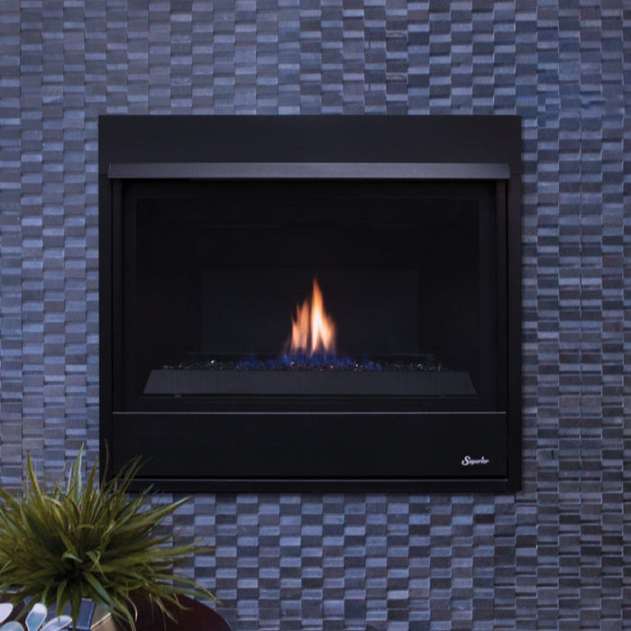 Superior Fireplace DRC2033 Direct Vent Gas Fireplace | Contemporary | Front-View