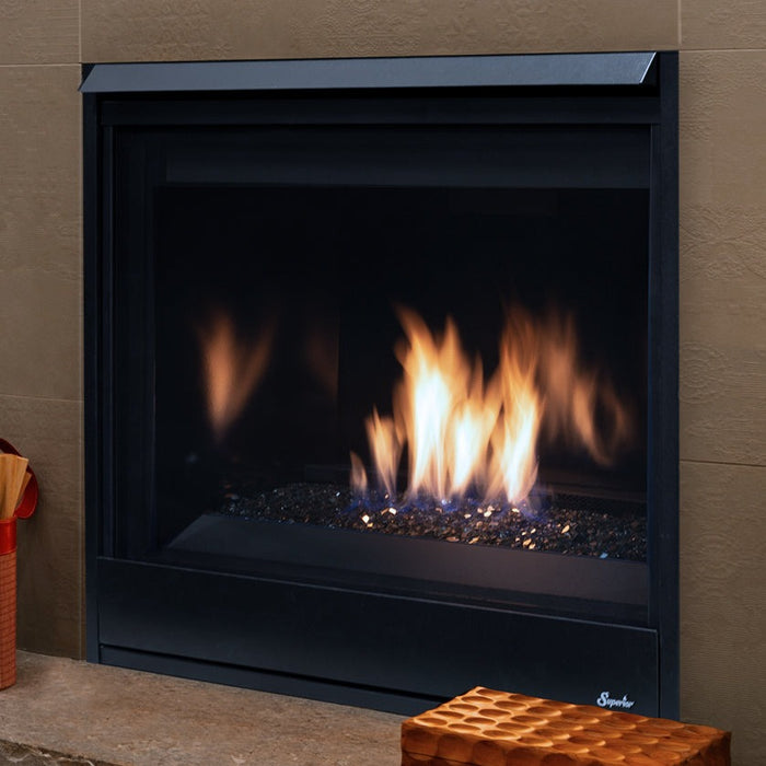 Superior Fireplace DRC3000 Direct Vent Gas Fireplace | Contemporary | Front-View