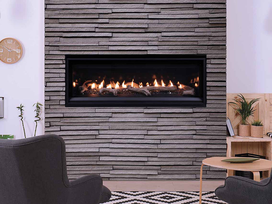 Superior Fireplace DRL2000 Direct Vent Gas Fireplace | Contemporary | Front-View