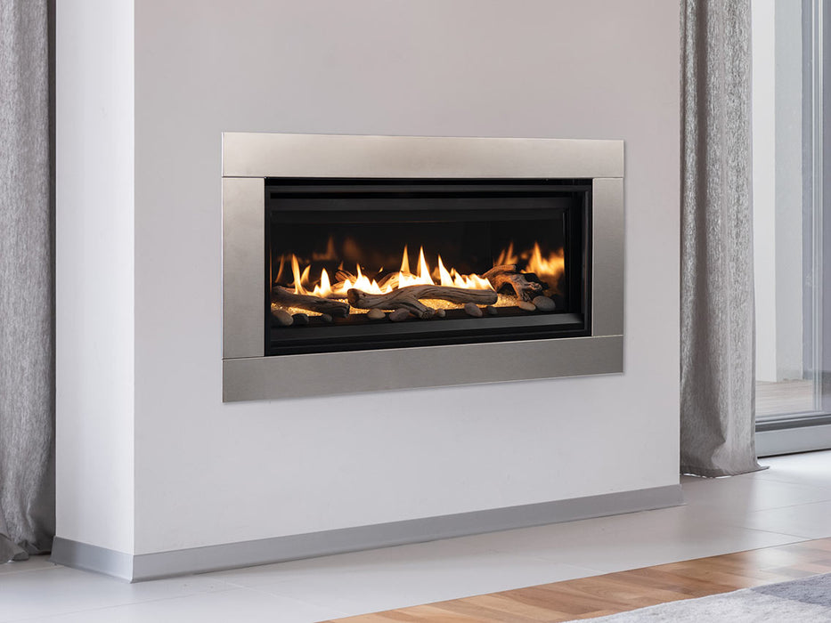 Superior Fireplace DRL3500 Direct Vent Gas Fireplace | Contemporary | Front-View