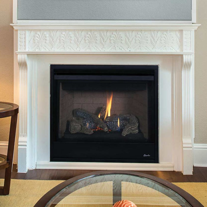 Superior Fireplace DRT2000 Direct Vent Gas Fireplace | Traditional | Front-View