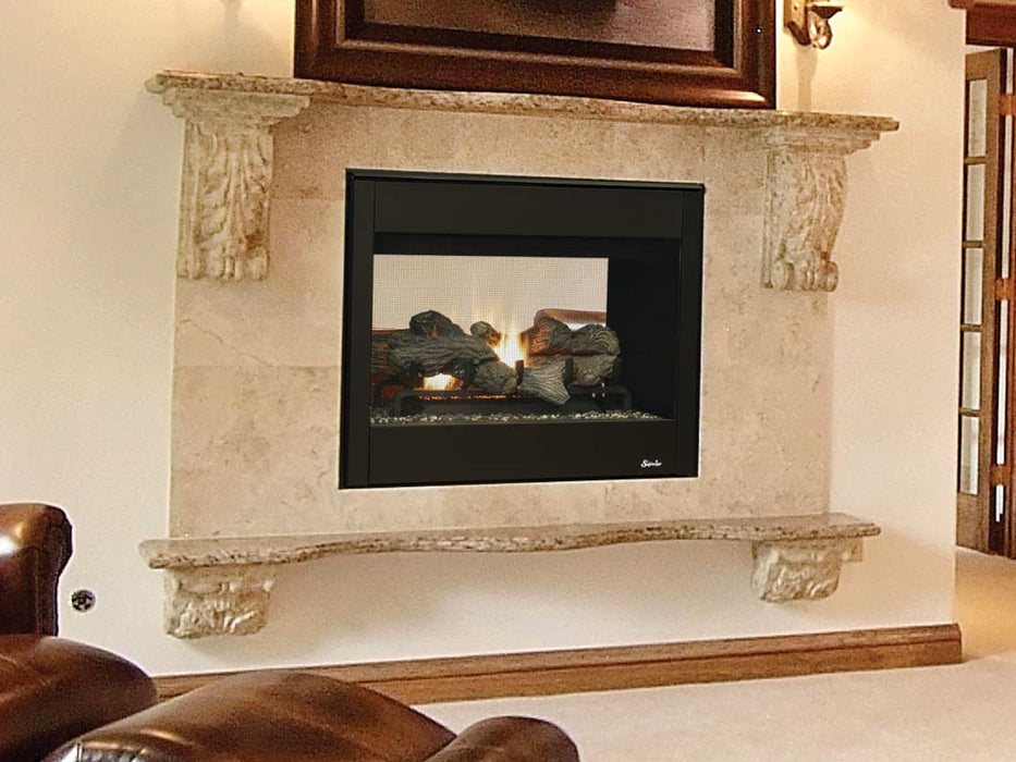 Superior Fireplace DRT35ST Direct Vent Gas Fireplace | Traditional | Multi-View