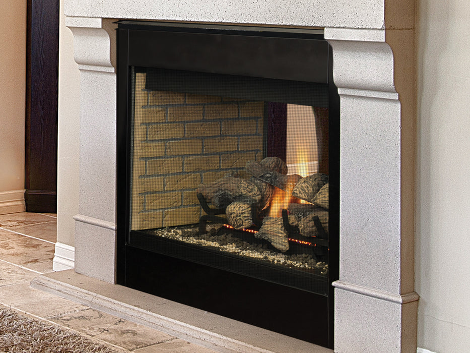 Superior Fireplace DRT40ST Direct Vent Gas Fireplace | Traditional | Multi-View