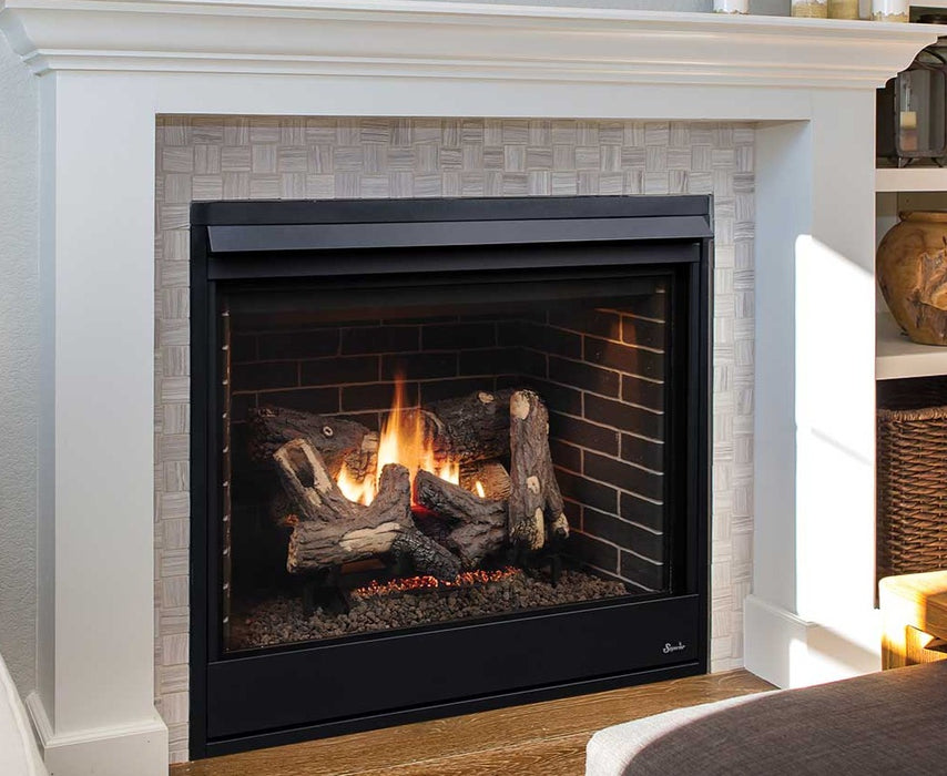 Superior Fireplace DRT4200 Direct Vent Gas Fireplace | Traditional | Front-View