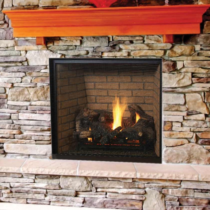 Superior Fireplace DRT6300 Direct Vent Gas Fireplace | Traditional | Front-View