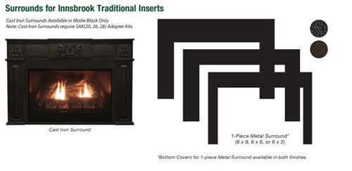 White Mountain Hearth Innsbrook Clean Face DVC26IN (Direct-Vent) Fireplace