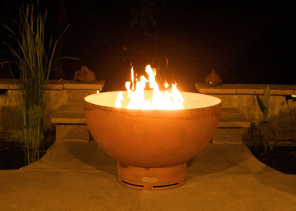 Fire Pit Art Crater Wood Burning Fire Pit