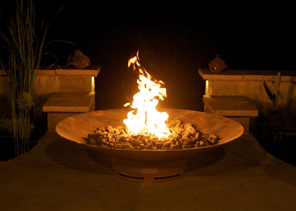 Fire Pit Art Asia 72" Gas Fire Pit