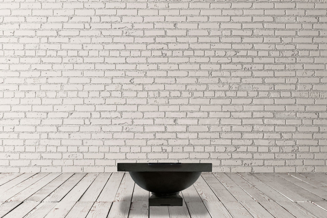 Prism Hardscapes Ibiza 31" Round Concrete Fire Bowl With PH Igniter