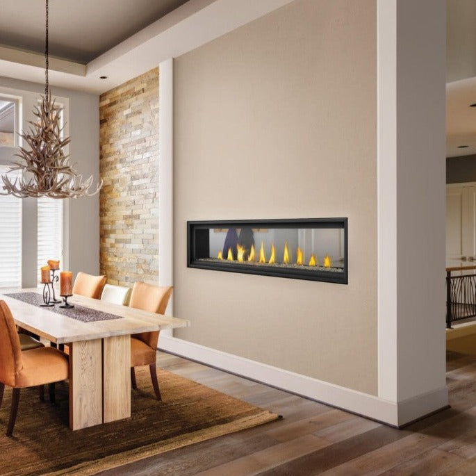 Napoleon Vector 74 Direct Vent See-Through Gas Fireplace