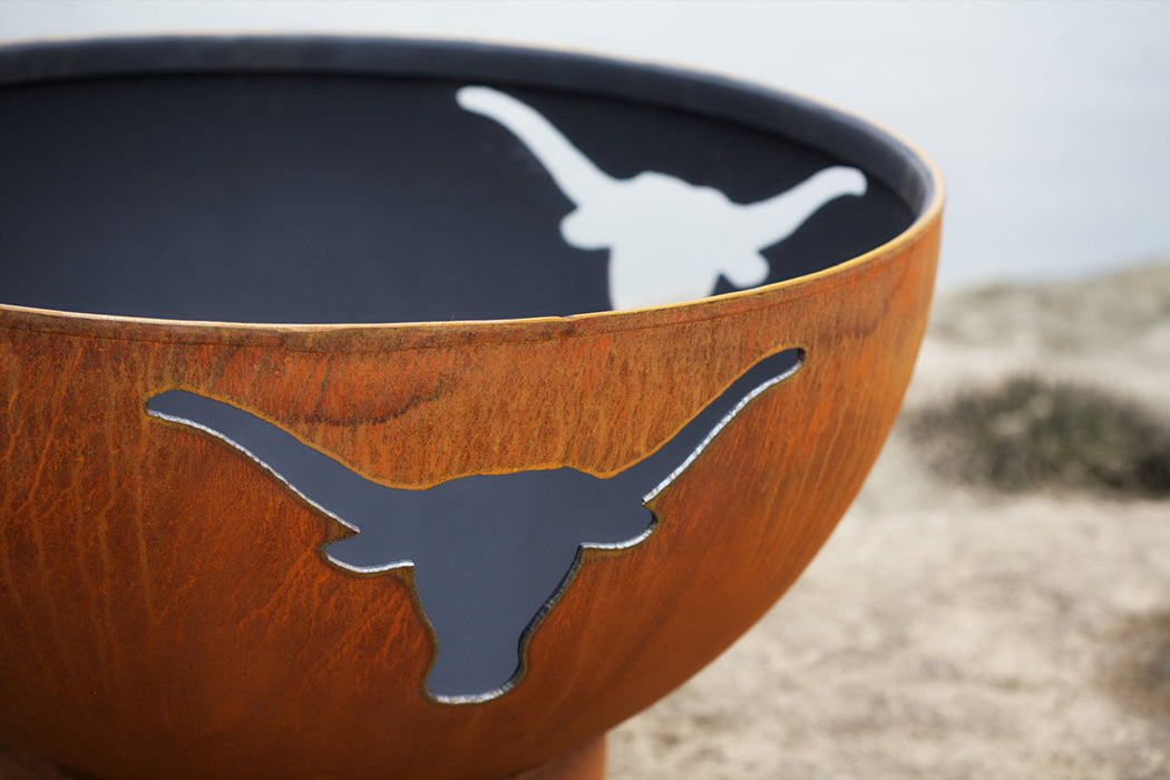 Fire Pit Art Longhorn Gas Fire Pit