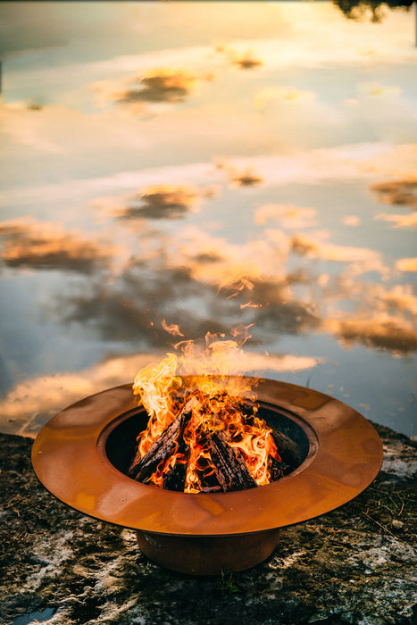 Fire Pit Art Magnum Wood Burning Fire Pit