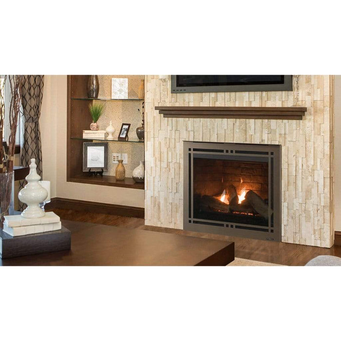 Majestic Meridian 42" Direct Vent Gas Fireplace With IntelliFire Touch Ignition System