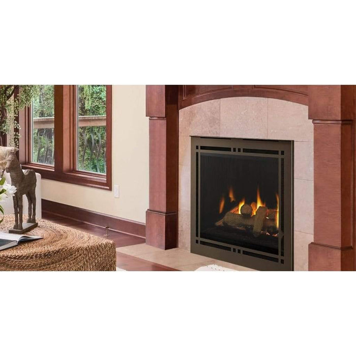 Majestic Meridian 42" Direct Vent Gas Fireplace With IntelliFire Touch Ignition System