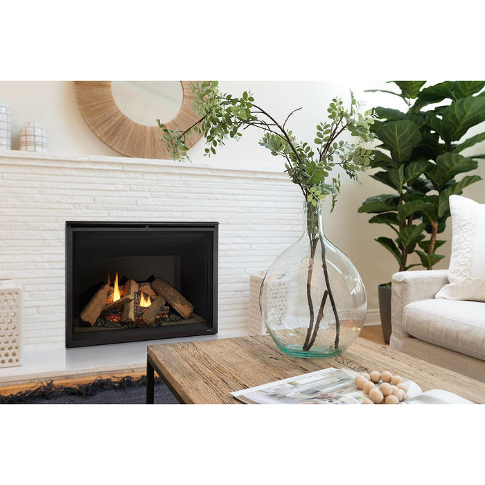 Majestic Meridian Platinum 36" Direct Vent Gas Fireplace With IntelliFire Touch Ignition System