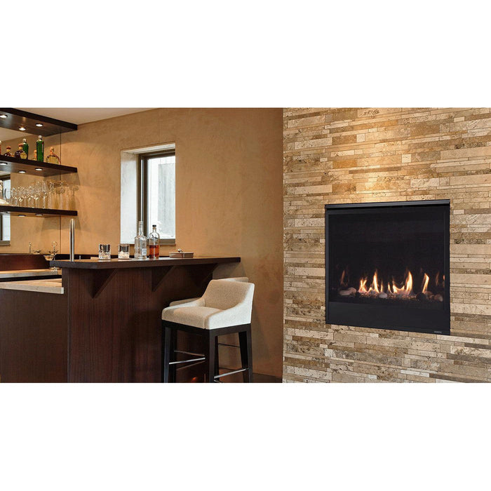 Majestic Quartz 36" Top/Rear Direct Vent Gas Fireplace With IntelliFire Touch Ignition