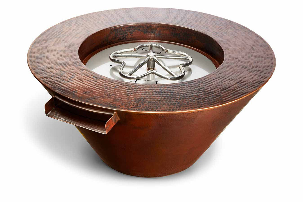 HPC 32" Copper Mesa Fire & Water Bowl