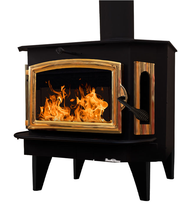 Buck Stove Model 91 Catalytic Wood Stove With Blower