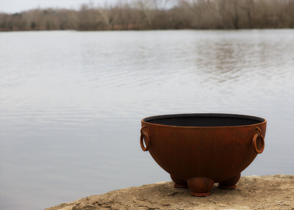 Fire Pit Art Nepal Wood Burning Fire Pit