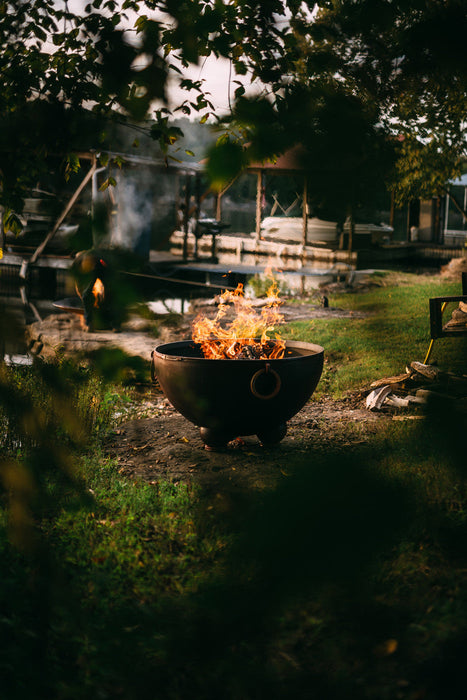 Fire Pit Art Nepal Wood Burning Fire Pit