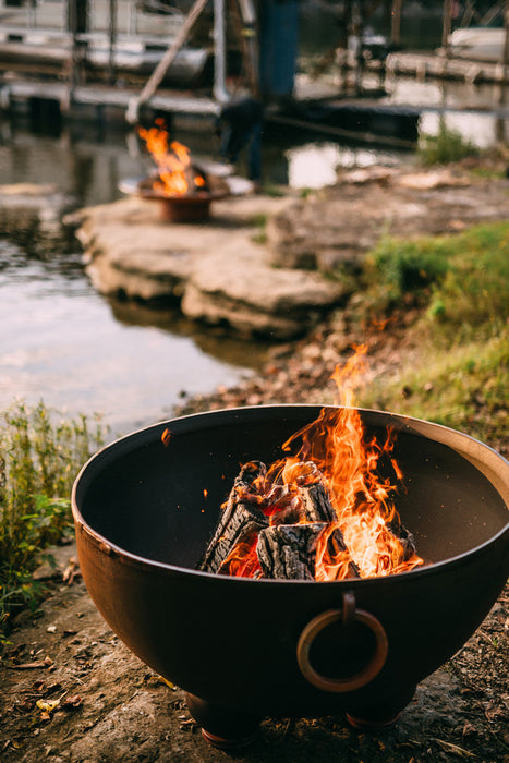 Fire Pit Art Nepal Wood Burning Fire Pit