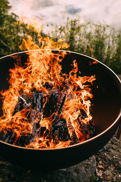 Fire Pit Art Nepal Wood Burning Fire Pit