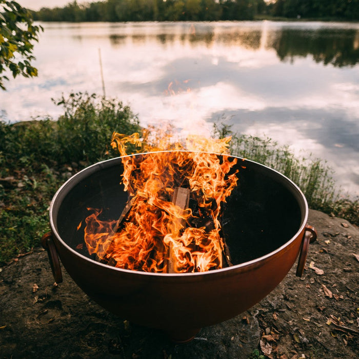 Fire Pit Art Nepal Wood Burning Fire Pit