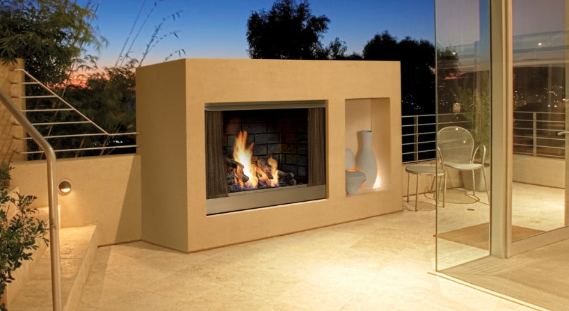 Marquis Aurora Zero Clearance Outdoor Gas Fireplace