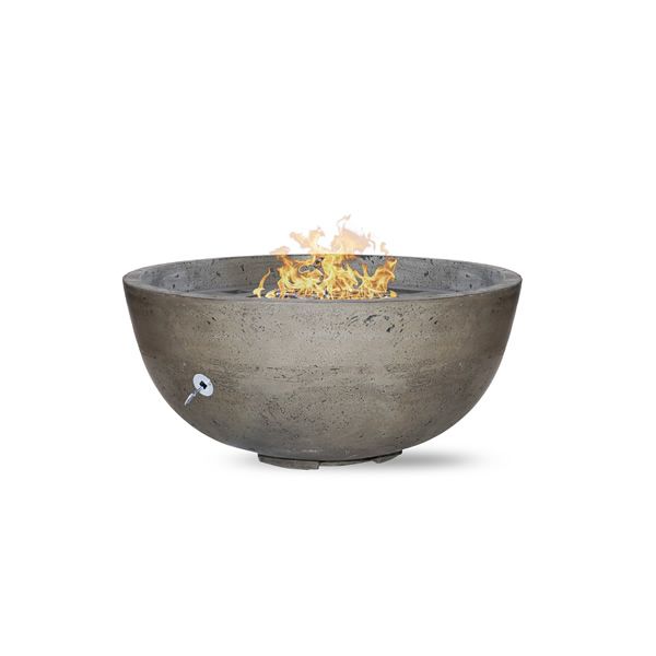 Prism Hardscapes Moderno 1 39" Concrete Gas Fire Pit Bowl