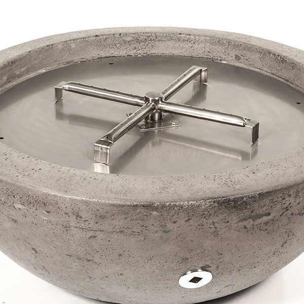 Prism Hardscapes Moderno 2 29" Concrete Gas Fire Pit Bowl