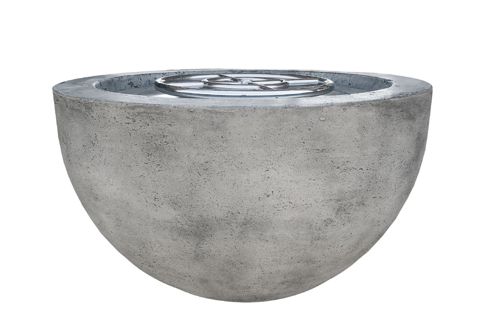 Prism Hardscapes Moderno 3 30" Concrete Gas Fire Pit Bowl