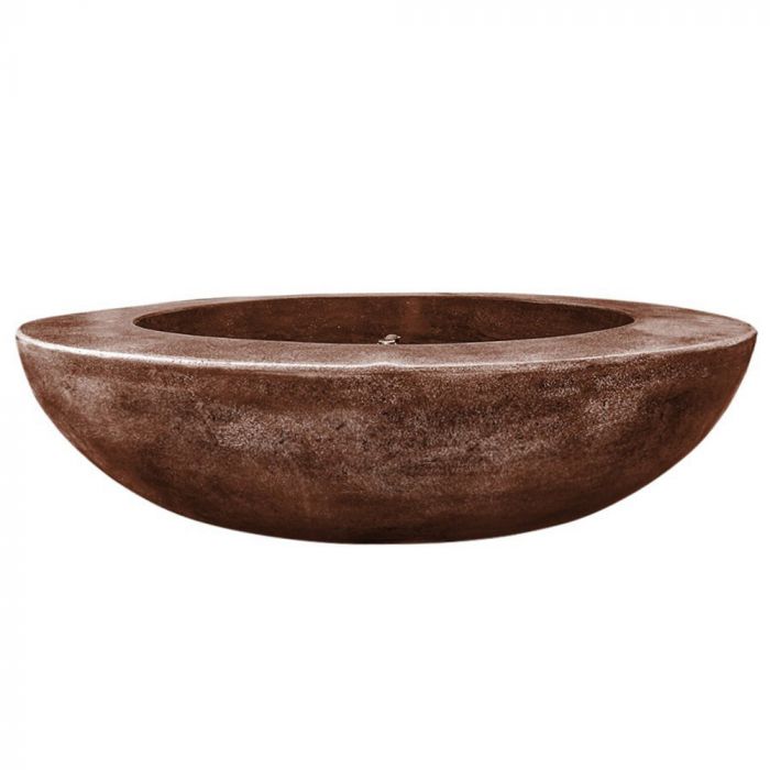 Prism Hardscapes Moderno 70 Concrete Gas Fire Pit Bowl