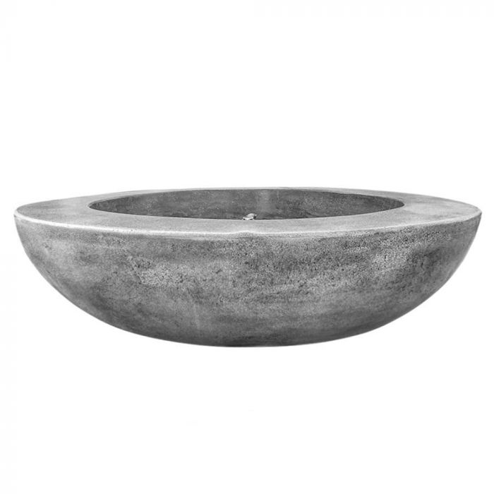 Prism Hardscapes Moderno 70 Concrete Gas Fire Pit Bowl