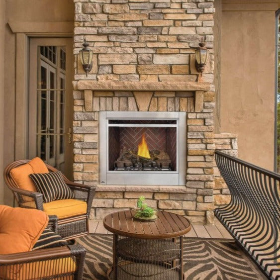 Napoleon Riverside™ 36 Clean Face Outdoor Fireplace, Electronic ignition