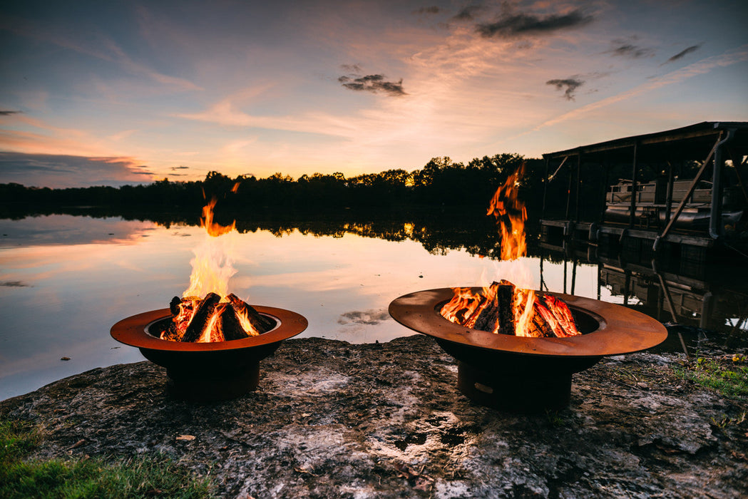 Fire Pit Art Magnum Wood Burning Fire Pit