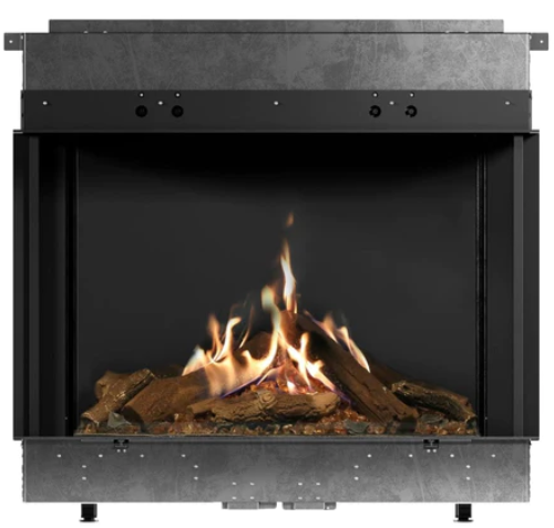 Faber MatriX 3326 Series Three-sided Bay Built-in Gas Fireplace