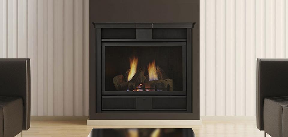 Monessen Symphony 24" Vent Free Traditional Style Gas Fireplace