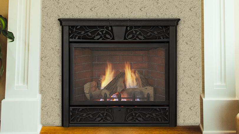 Monessen Symphony 32" Vent Free Traditional Style Gas Fireplace