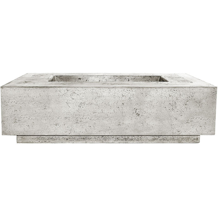 Prism Hardscapes Tavola 1 56" Concrete Gas Fire Pit Table