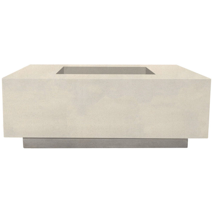 Prism Hardscapes Tavola 3 48" Concrete Gas Fire Pit Table