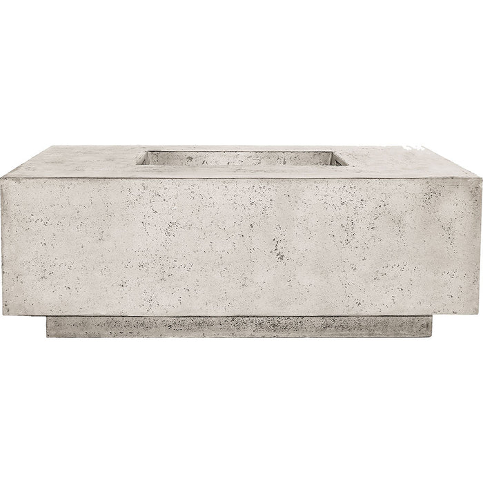 Prism Hardscapes Tavola 3 48" Concrete Gas Fire Pit Table